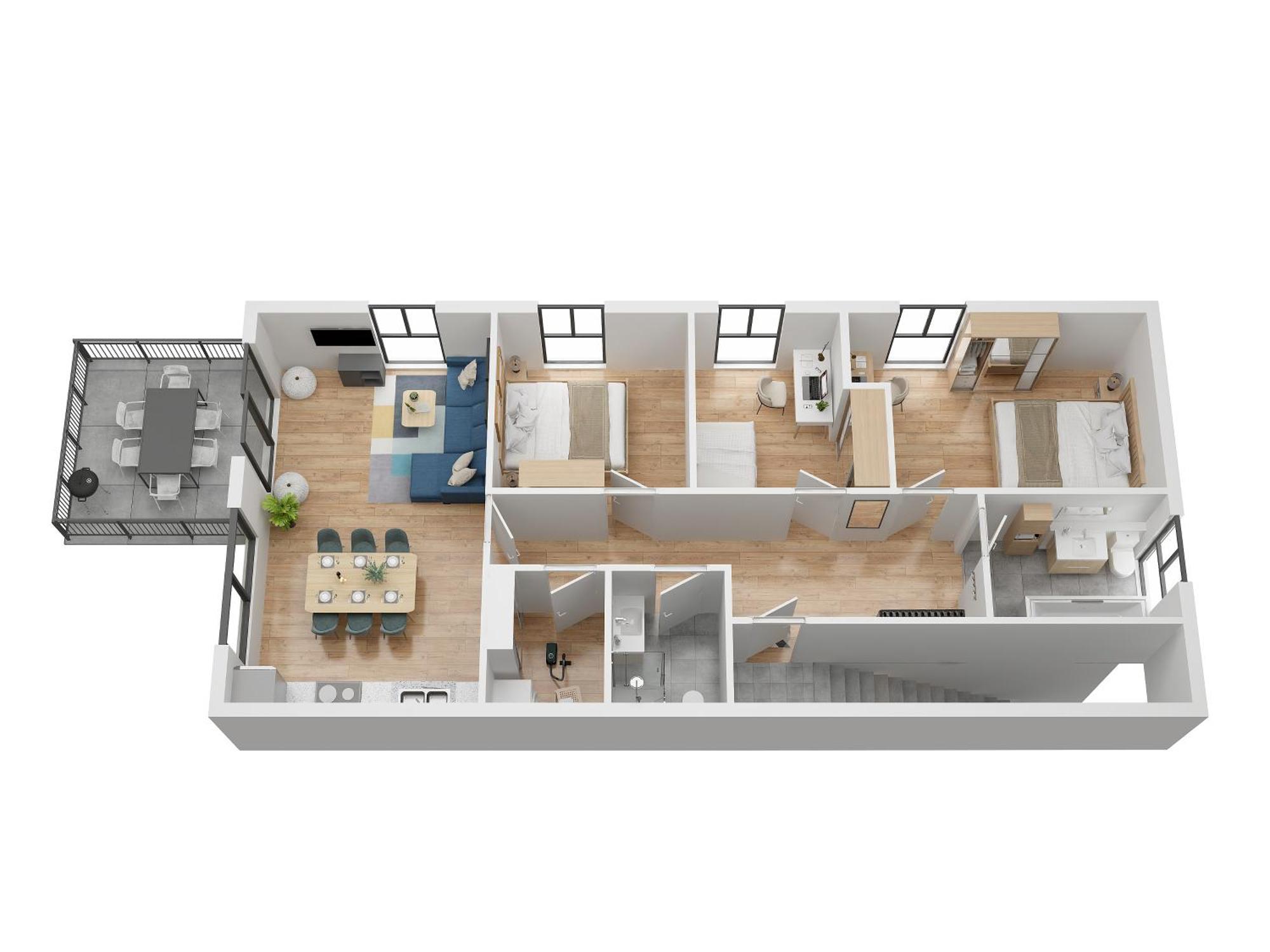 Moderne & Familienfreundliche Ferienwohnung Am Goitzschesee Pouch ภายนอก รูปภาพ
